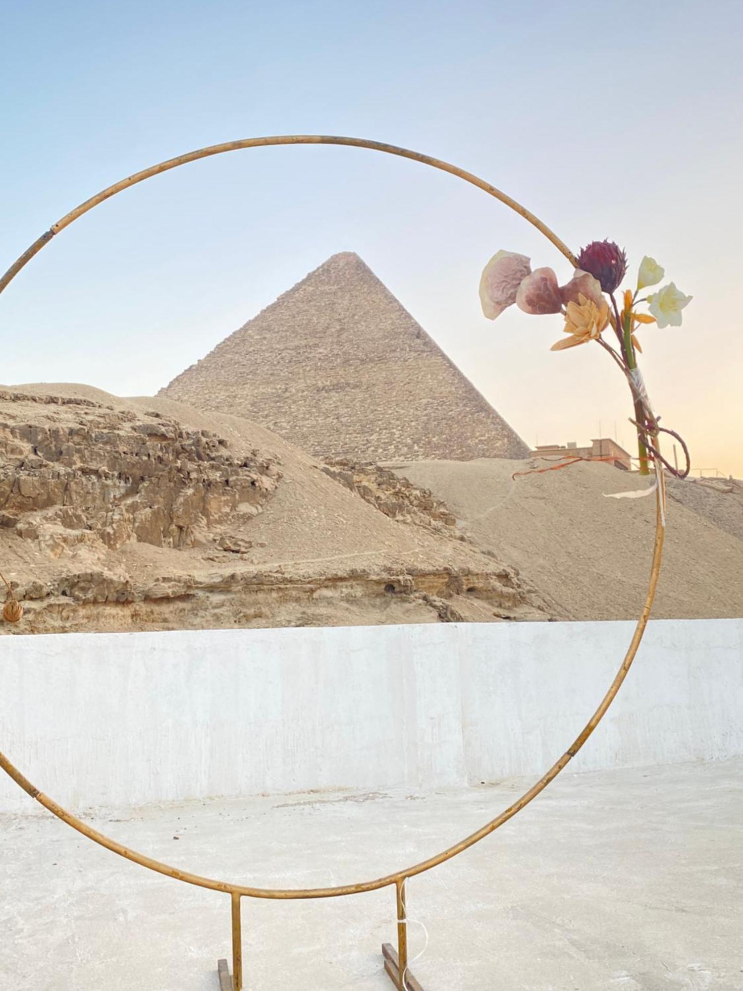 The Grand Pyramids View Hotel Kafret el-Gabal Buitenkant foto