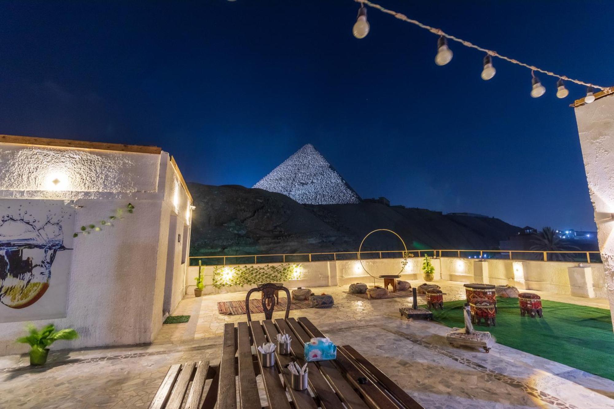 The Grand Pyramids View Hotel Kafret el-Gabal Buitenkant foto